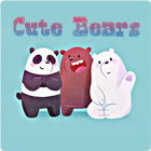 Cute Bear Wallpaper أيقونة