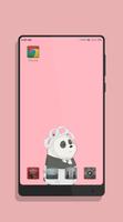 Cute Bear Wallpaper تصوير الشاشة 2