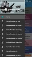 All Natural Home Remedies Guide Alphabetically Screenshot 1
