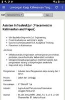Lowongan Kerja Kalimantan Tengah Terbaru اسکرین شاٹ 2