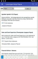 Lowongan Kerja Papua Terbaru screenshot 1