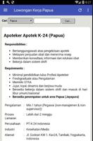 Lowongan Kerja Papua Terbaru screenshot 2