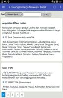 Lowongan Kerja Sulawesi Barat Terbaru スクリーンショット 1