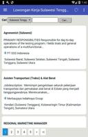 Lowongan Kerja Sulawesi Tenggara terbaru capture d'écran 1