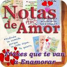 Notas de Amor HD (Frases) أيقونة