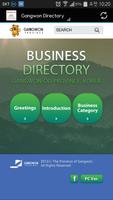 Business Directory of Gangwon plakat