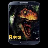 Dinosaur Raptor Wallpaper capture d'écran 1