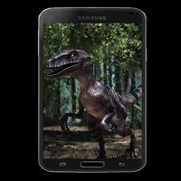 Dinosaur Raptor Wallpaper capture d'écran 2