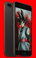 Black Goku Art Wallpaper Affiche