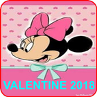Minnie Valentine Wallpaper icône