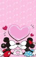 Minnie Valentine Wallpaper ポスター
