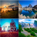 natural scenery wallpapers aplikacja