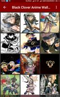 Black Clover Anime Wallpaper Affiche