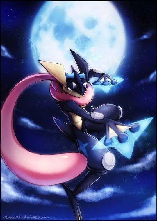 Resultado de imagem para greninja ash shiny wallpaper