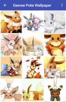 Eeevee Poke Wallpaper تصوير الشاشة 1