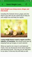 Loose Weight Using Ginger and  screenshot 2