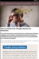 MEDITATION FOR BEGINNERS Ekran Görüntüsü 3