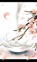 Sakura Art Wallpaper capture d'écran 3