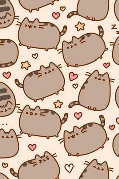 Cute Pusheen Cat Wallpaper Hd For Android Apk Download - food pusheen roblox