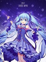 Hatsune Miku Wallpaper poster