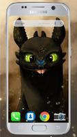 Dragon Toothless 3D Wallpapers capture d'écran 3