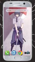 Sasuke Uchiha Anime Lock Screen imagem de tela 1
