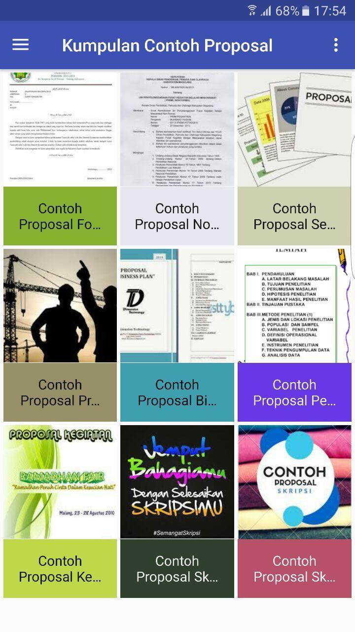 Contoh Kesimpulan Proposal Projek - Contoh Proposal Proyek ...