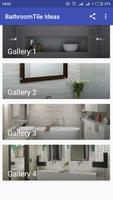 Bathroom Tile Ideas الملصق