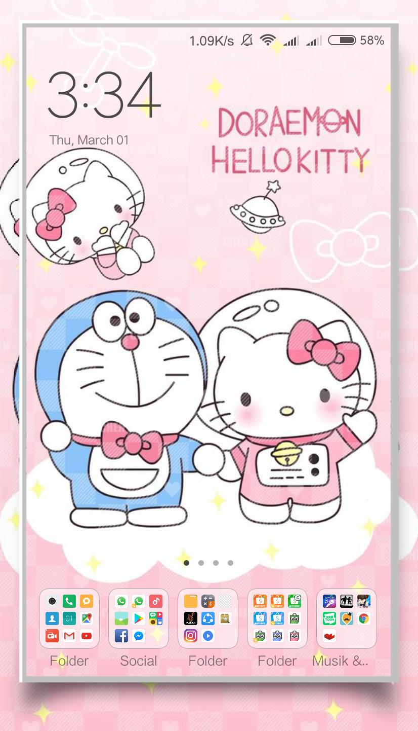 Terkeren 17 Gambar Wallpaper Doraemon Pink Rona Wallpaper