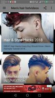 Men's hair hotvideos الملصق