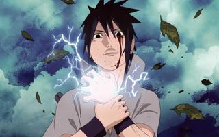 Sasuke Chidori sound Affiche