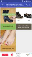 How to Prevent Foot Blisters پوسٹر