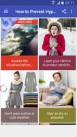 How to Prevent Hypothermia Cartaz