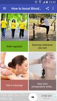 How to boost Blood Circulation poster