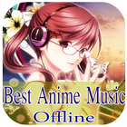 Best Anime Music Offline icône