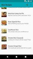 Rice Recipes تصوير الشاشة 1