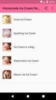 Homemade Ice Cream Recipes poster