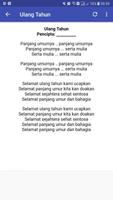 40 Lirik Lagu Anak Indonesia capture d'écran 2