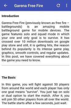 Tips And Trick Booyah Free Fire For Android Apk Download