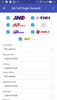Cek Ongkir JNE, TIKI, POS (All Kurir) TERLENGKAP capture d'écran 1