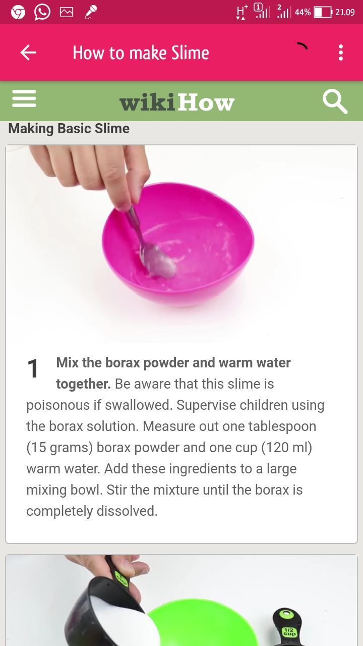 How To Make Slime And Slime Without Glue And Borax For