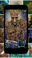 Groot Wallpaper постер