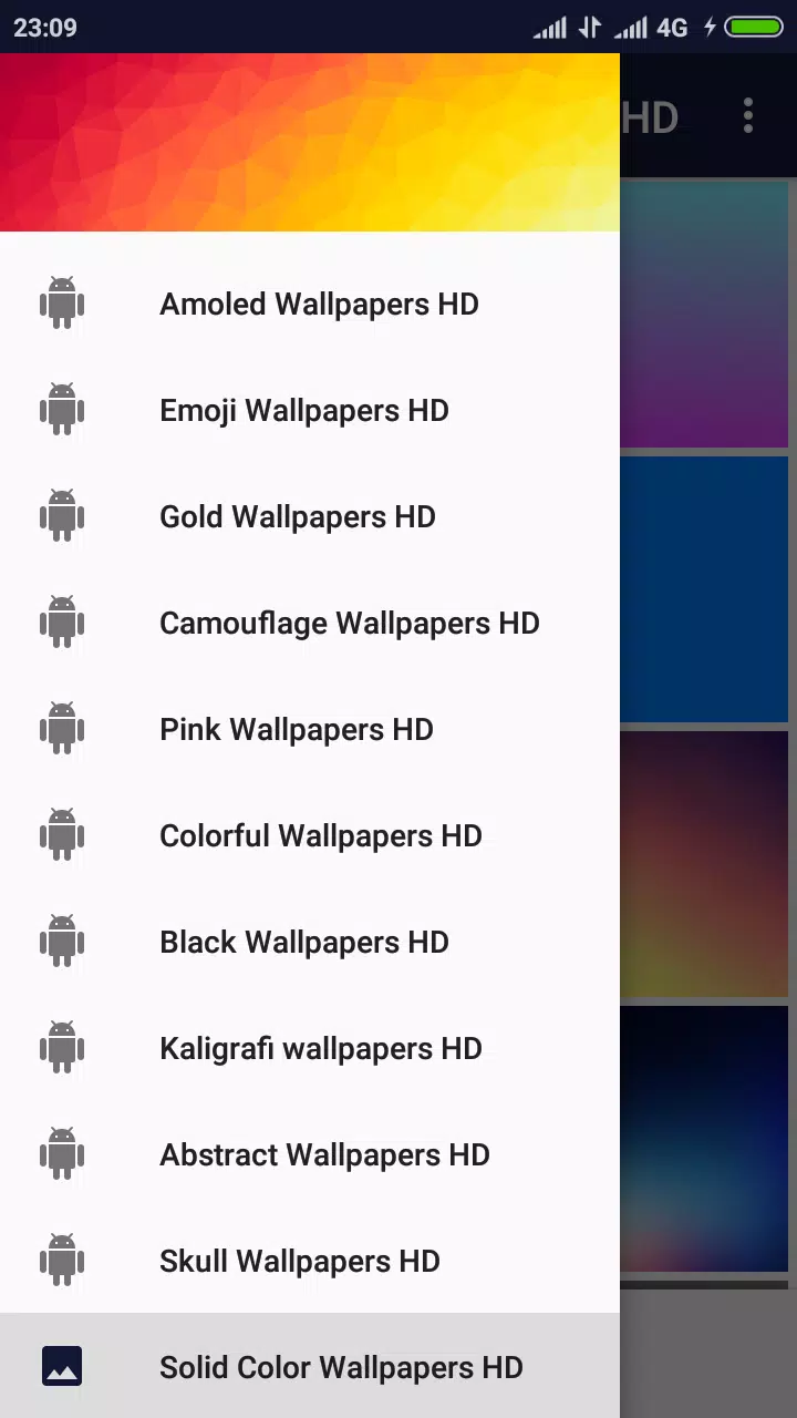 Descarga de APK de Fondos de pantalla de color sólido HD para Android Descarga de APK de Fondos de pantalla de color sólido HD para Android