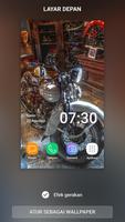 Wallpaper Harley Davidson poster