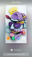 Background Abstract 3D poster