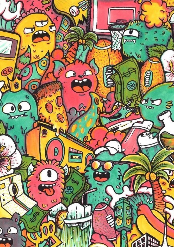 Скачать Best Doodle Wallpaper APK для Android