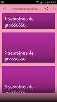 Grossesse semaine par semaine screenshot 1