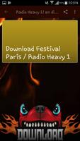 Heavy 1 Radio | Download Festival Paris en direct imagem de tela 2
