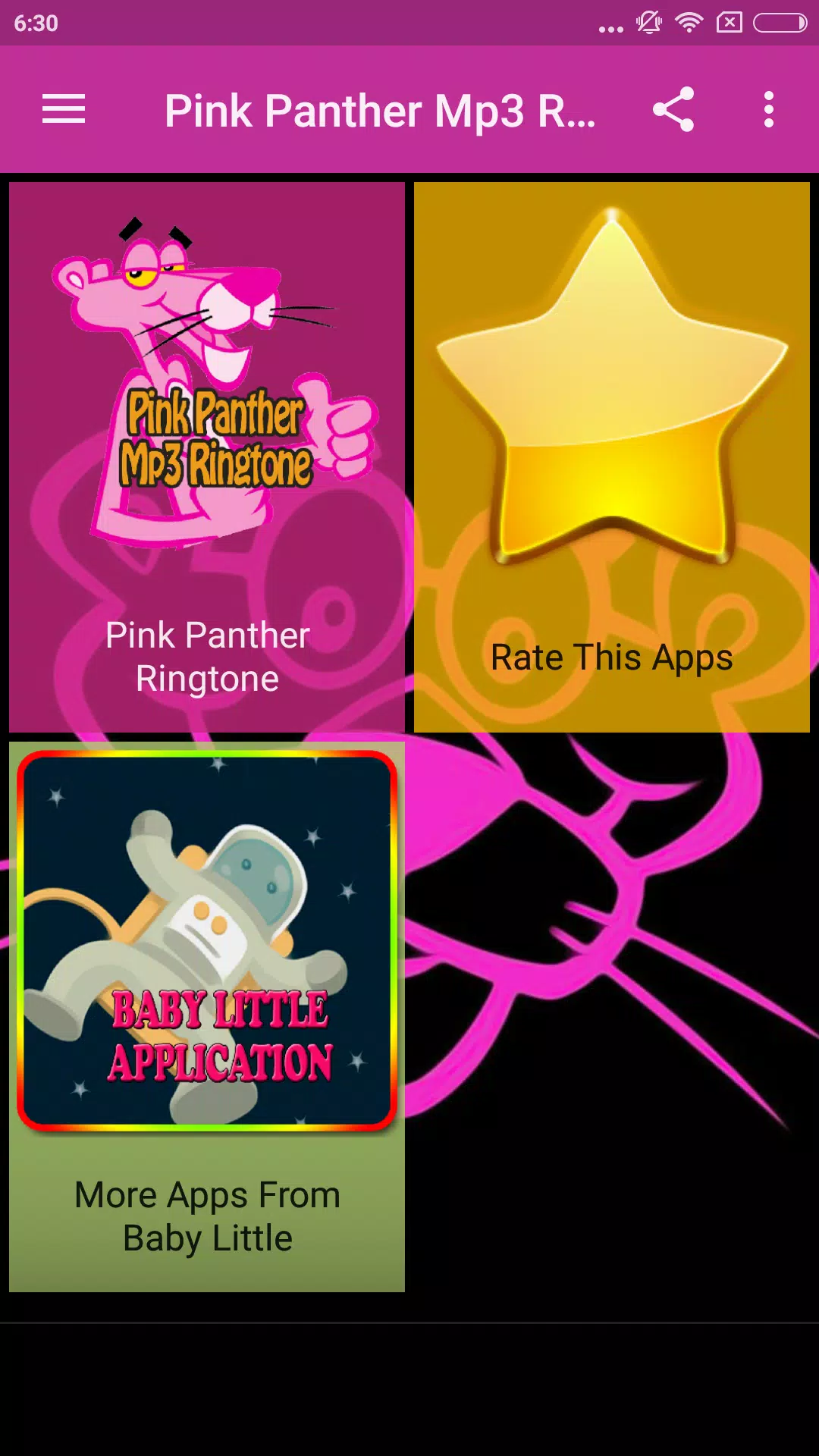 Pink Panther mp3 Ringtone APK for Android Download