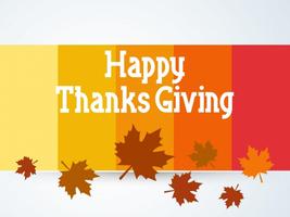 Thanksgiving Wallpaper الملصق